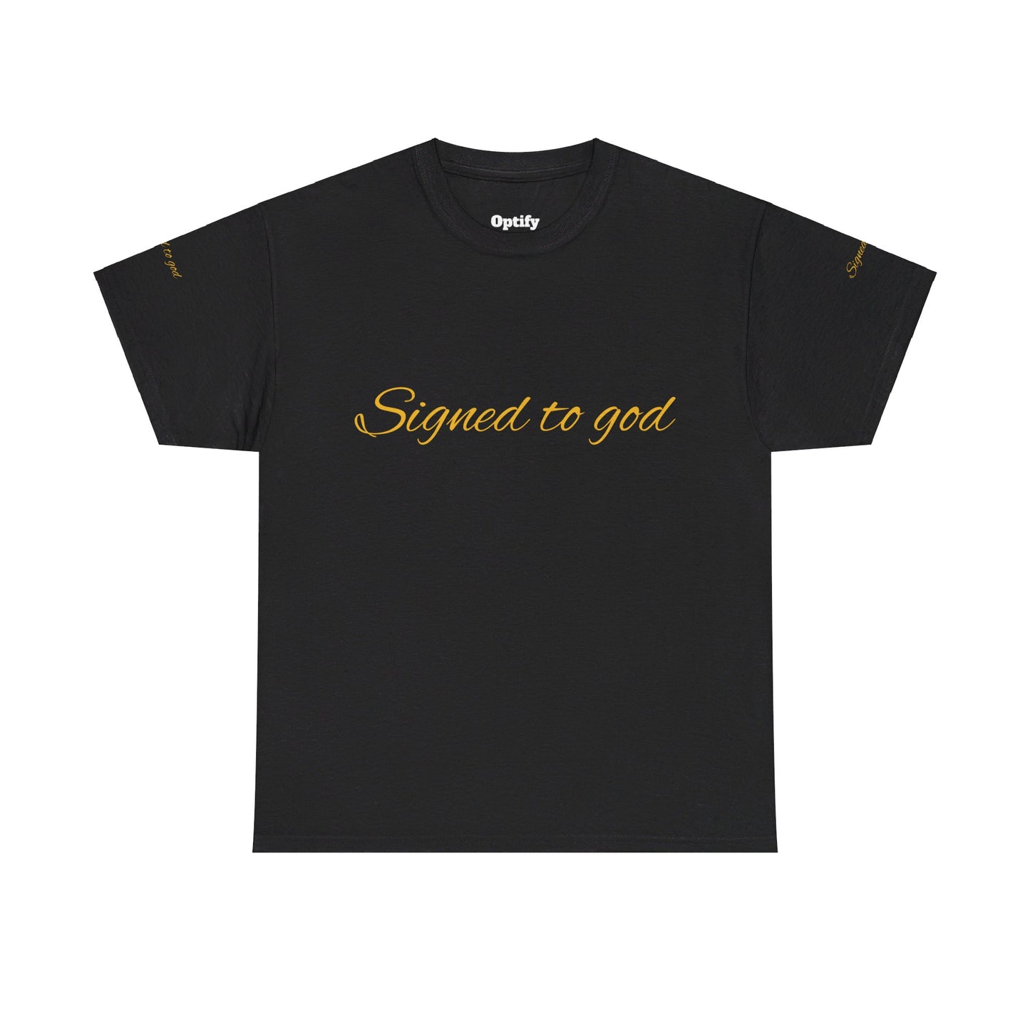 Signed To God | Unisex Heavy Cotton Tee