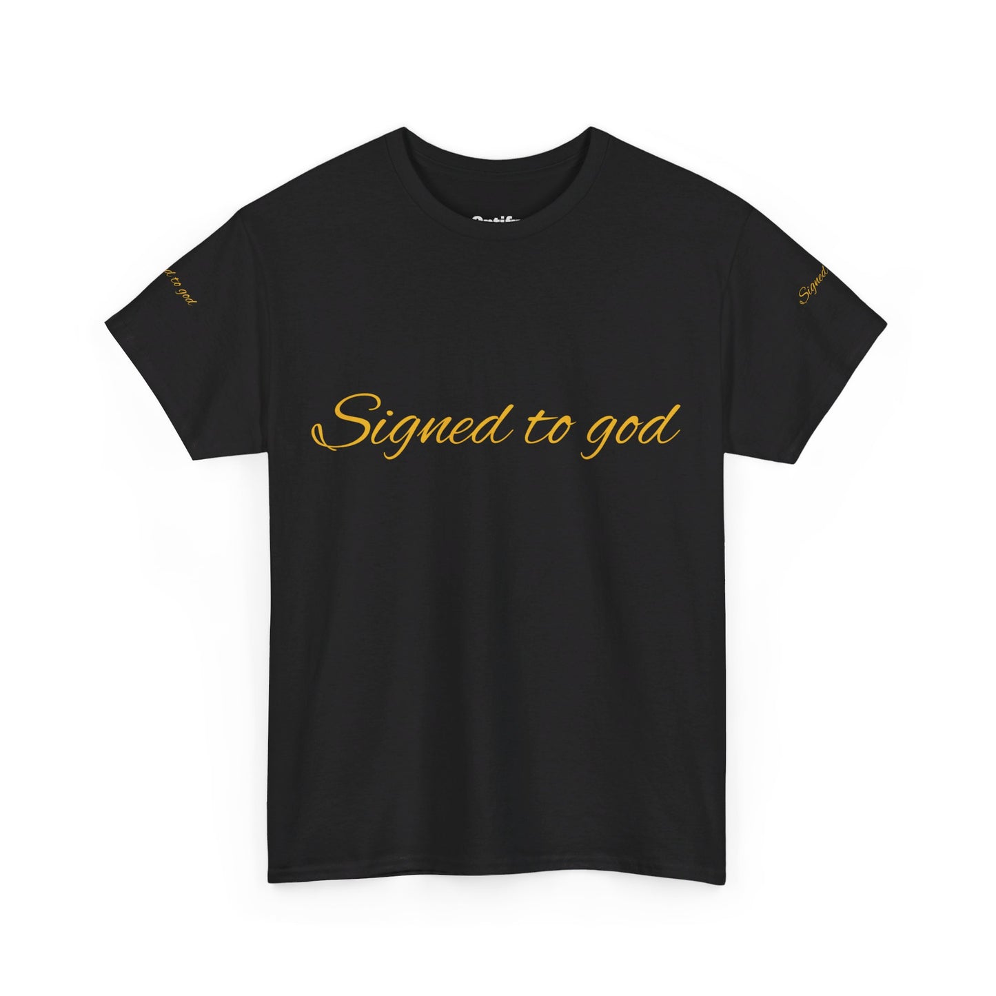 Signed To God | Unisex Heavy Cotton Tee